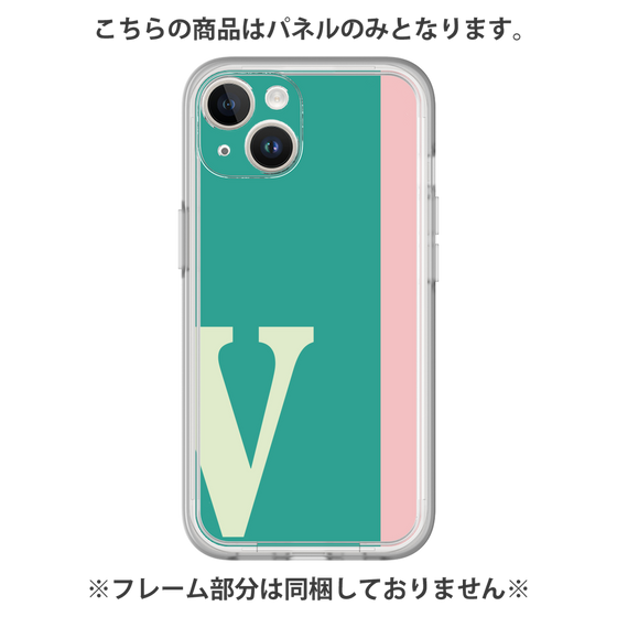 プレミアムパネル［ オリジナル - initial color line - V green ］
