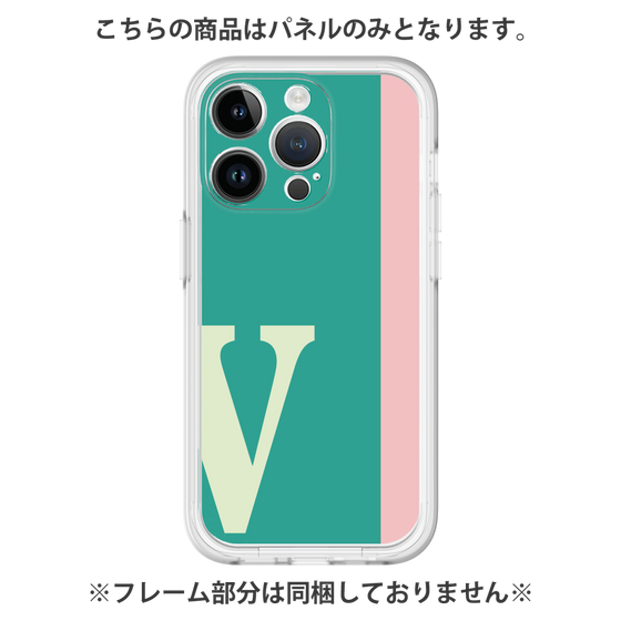 プレミアムパネル［ オリジナル - initial color line - V green ］