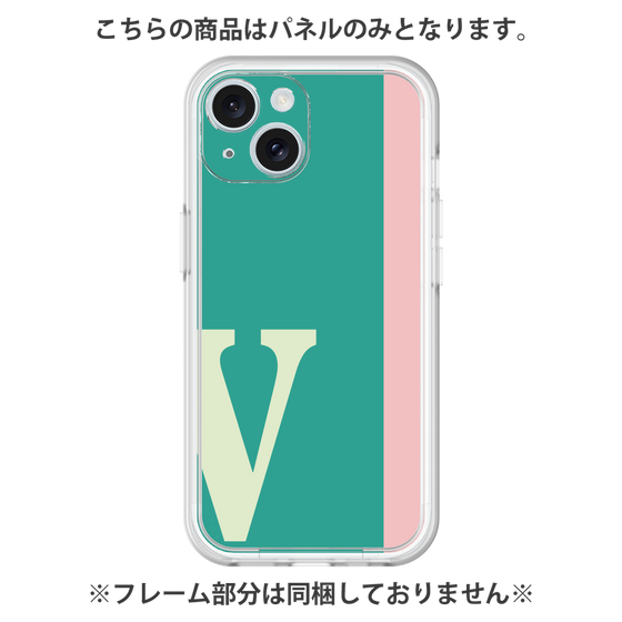 プレミアムパネル［ オリジナル - initial color line - V green ］