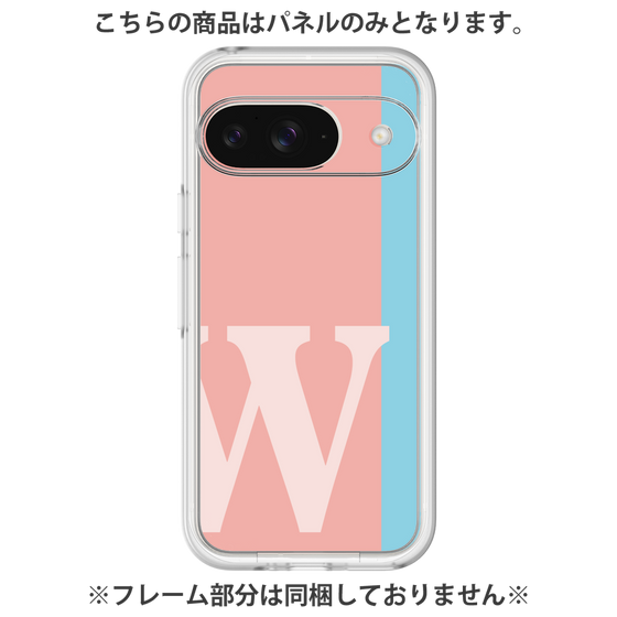 プレミアムパネル［ オリジナル - initial color line - W pink ］