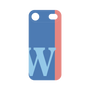 プレミアムパネル［ オリジナル - initial color line - W blue ］