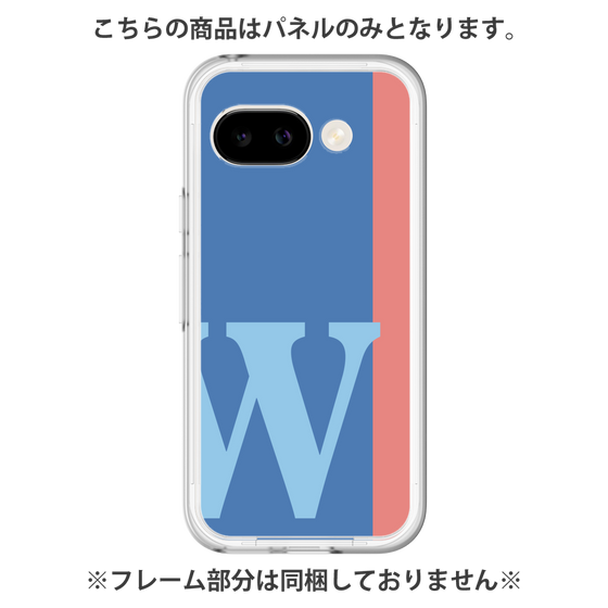 プレミアムパネル［ オリジナル - initial color line - W blue ］