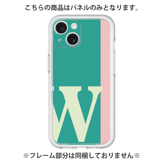 プレミアムパネル［ オリジナル - initial color line - W green ］