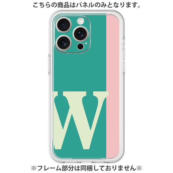 プレミアムパネル［ オリジナル - initial color line - W green ］