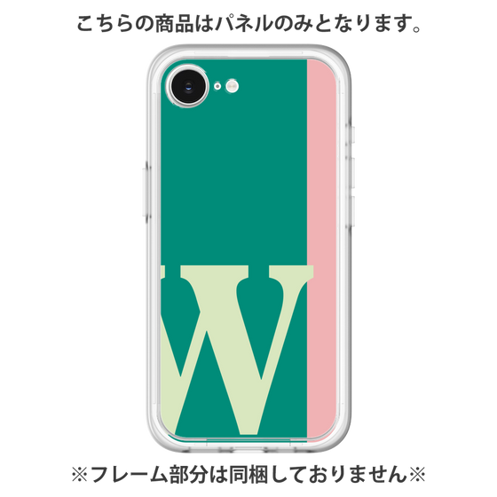 プレミアムパネル［ オリジナル - initial color line - W green ］