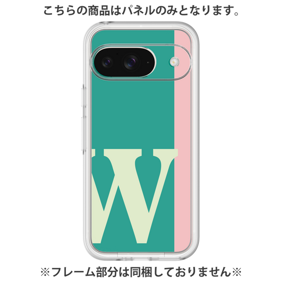 プレミアムパネル［ オリジナル - initial color line - W green ］