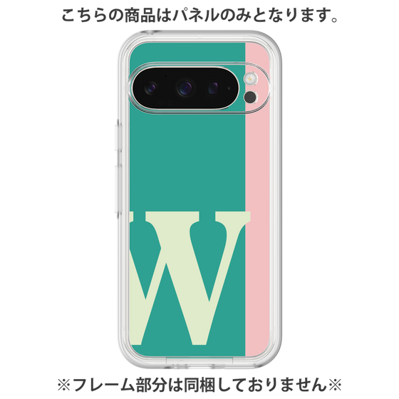 プレミアムパネル［ オリジナル - initial color line - W green ］