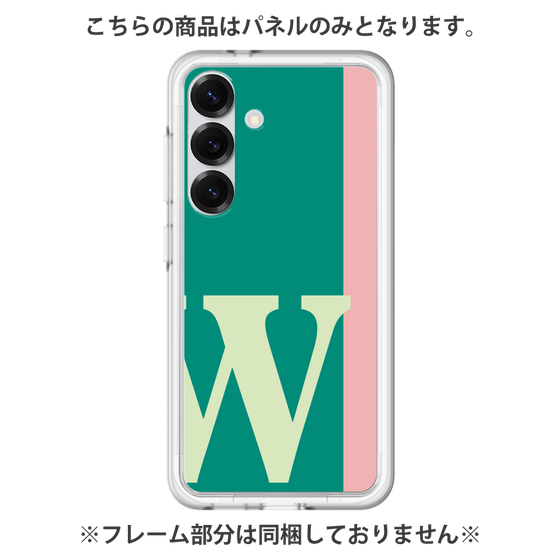 プレミアムパネル［ オリジナル - initial color line - W green ］