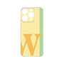 プレミアムパネル［ オリジナル - initial color line - W yellow ］