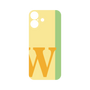 プレミアムパネル［ オリジナル - initial color line - W yellow ］