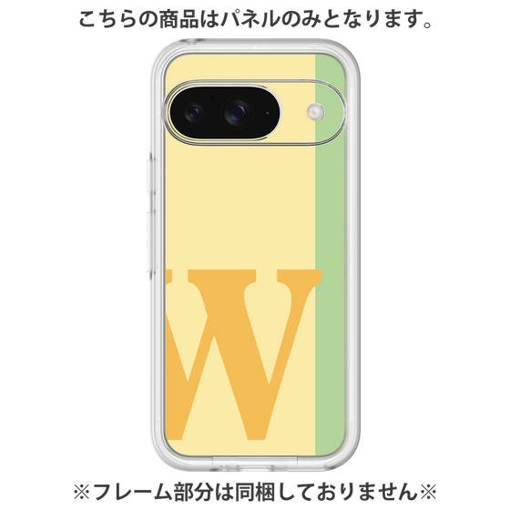 プレミアムパネル［ オリジナル - initial color line - W yellow ］