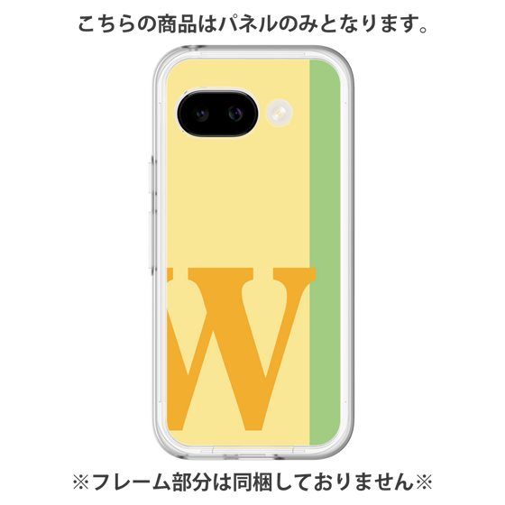 プレミアムパネル［ オリジナル - initial color line - W yellow ］