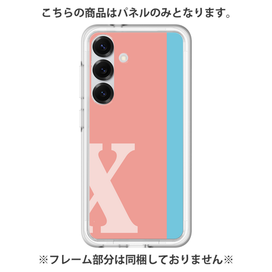プレミアムパネル［ オリジナル - initial color line - X pink ］