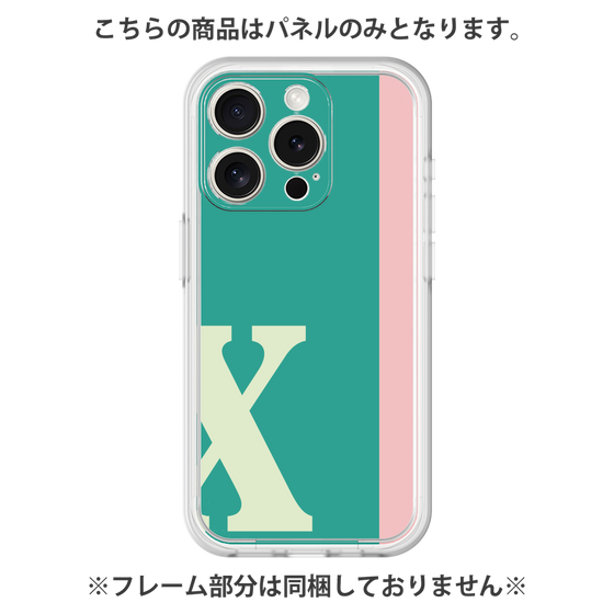 プレミアムパネル［ オリジナル - initial color line - X green ］