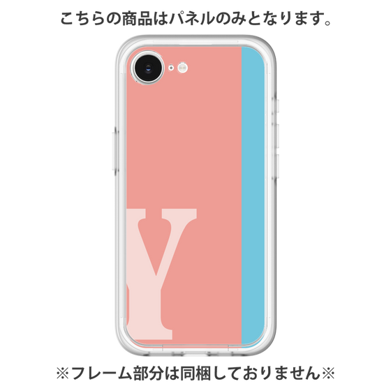 プレミアムパネル［ オリジナル - initial color line - Y pink ］