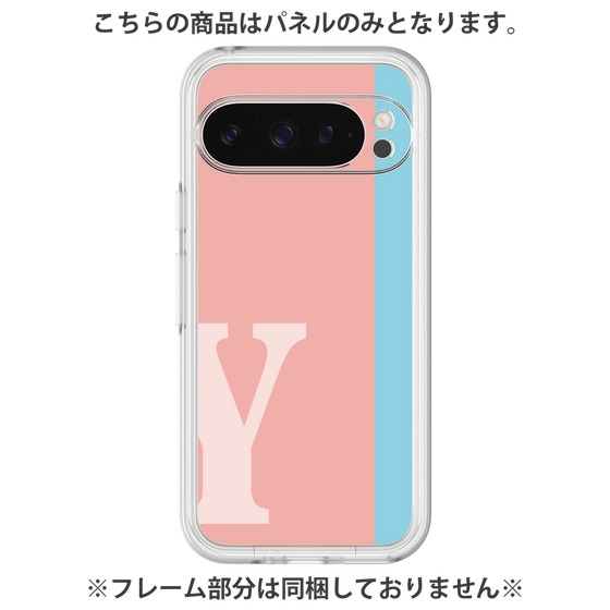 プレミアムパネル［ オリジナル - initial color line - Y pink ］