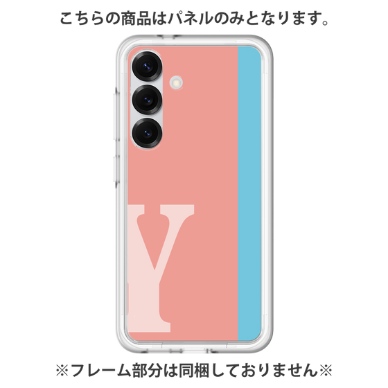 プレミアムパネル［ オリジナル - initial color line - Y pink ］