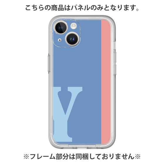 プレミアムパネル［ オリジナル - initial color line - Y blue ］
