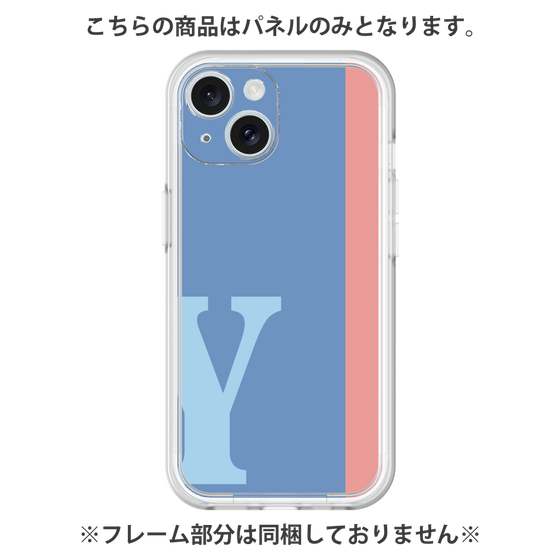 プレミアムパネル［ オリジナル - initial color line - Y blue ］