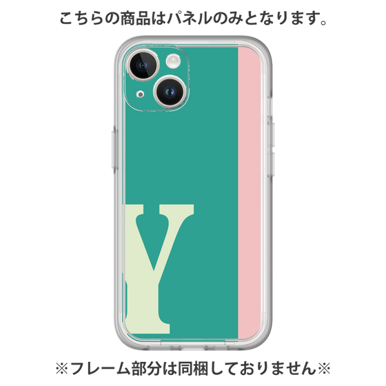 プレミアムパネル［ オリジナル - initial color line - Y green ］