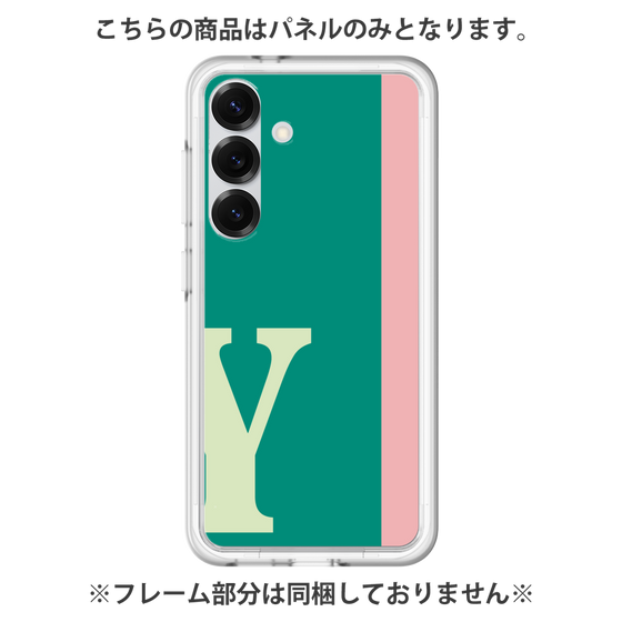プレミアムパネル［ オリジナル - initial color line - Y green ］