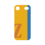 プレミアムパネル［ オリジナル - initial color line - Z orange ］