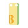 プレミアムパネル［ オリジナル - initial color line - B yellow ］