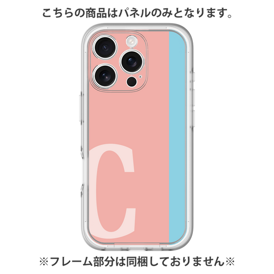 プレミアムパネル［ オリジナル - initial color line - C pink ］