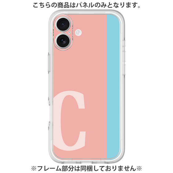 プレミアムパネル［ オリジナル - initial color line - C pink ］
