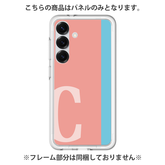 プレミアムパネル［ オリジナル - initial color line - C pink ］