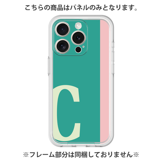 プレミアムパネル［ オリジナル - initial color line - C green ］