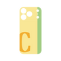 プレミアムパネル［ オリジナル - initial color line - C yellow ］