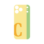 プレミアムパネル［ オリジナル - initial color line - C yellow ］