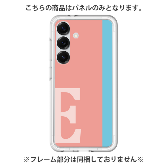 プレミアムパネル［ オリジナル - initial color line - E pink ］