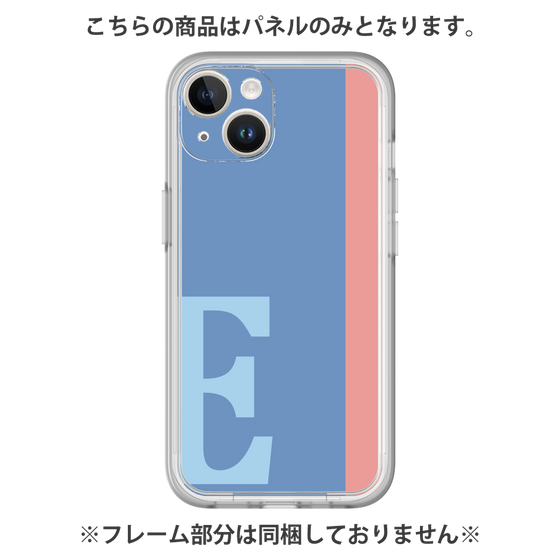 プレミアムパネル［ オリジナル - initial color line - E blue ］