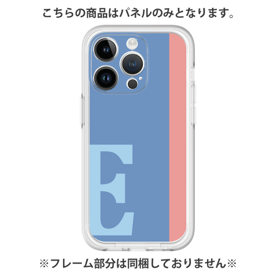 プレミアムパネル［ オリジナル - initial color line - E blue ］