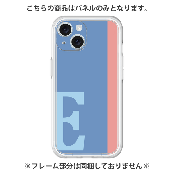 プレミアムパネル［ オリジナル - initial color line - E blue ］