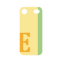 プレミアムパネル［ オリジナル - initial color line - E yellow ］
