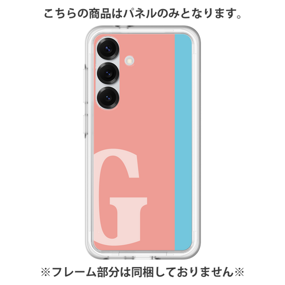 プレミアムパネル［ オリジナル - initial color line - G pink ］