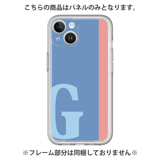 プレミアムパネル［ オリジナル - initial color line - G blue ］