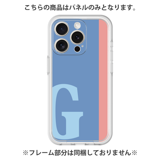 プレミアムパネル［ オリジナル - initial color line - G blue ］