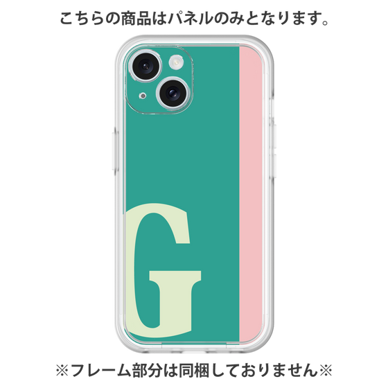 プレミアムパネル［ オリジナル - initial color line - G green ］