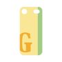 プレミアムパネル［ オリジナル - initial color line - G yellow ］