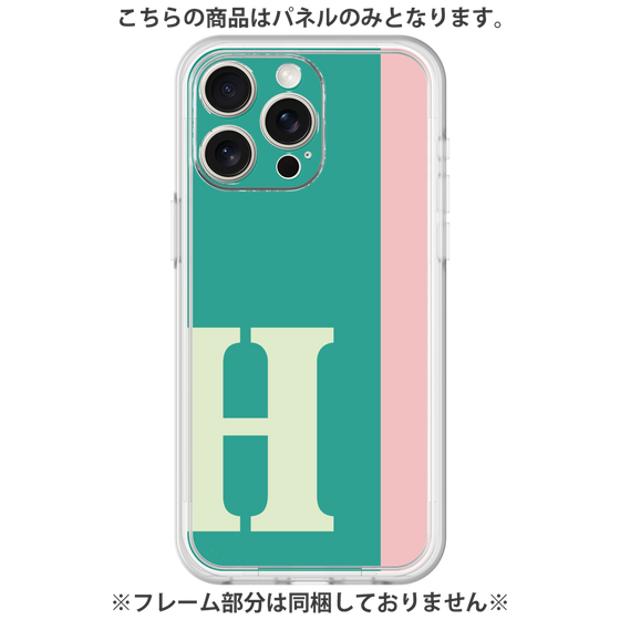 プレミアムパネル［ オリジナル - initial color line - H green ］