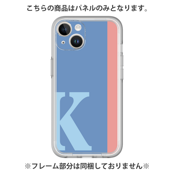 プレミアムパネル［ オリジナル - initial color line - K blue ］
