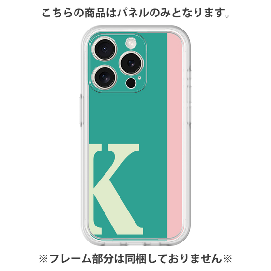 プレミアムパネル［ オリジナル - initial color line - K green ］