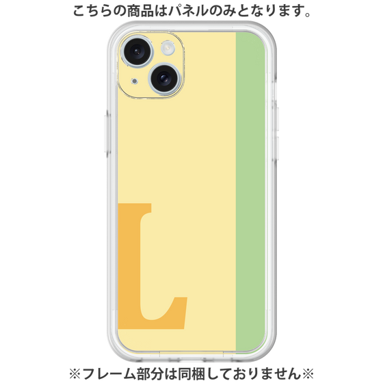 プレミアムパネル［ オリジナル - initial color line - L yellow ］