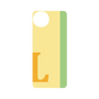 プレミアムパネル［ オリジナル - initial color line - L yellow ］