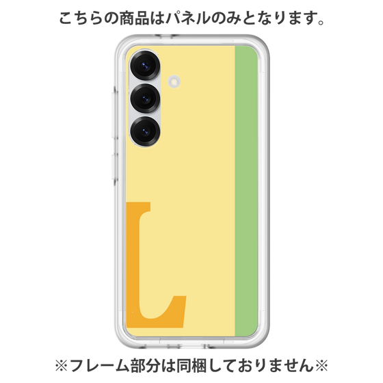プレミアムパネル［ オリジナル - initial color line - L yellow ］