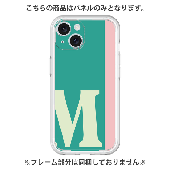プレミアムパネル［ オリジナル - initial color line - M green ］